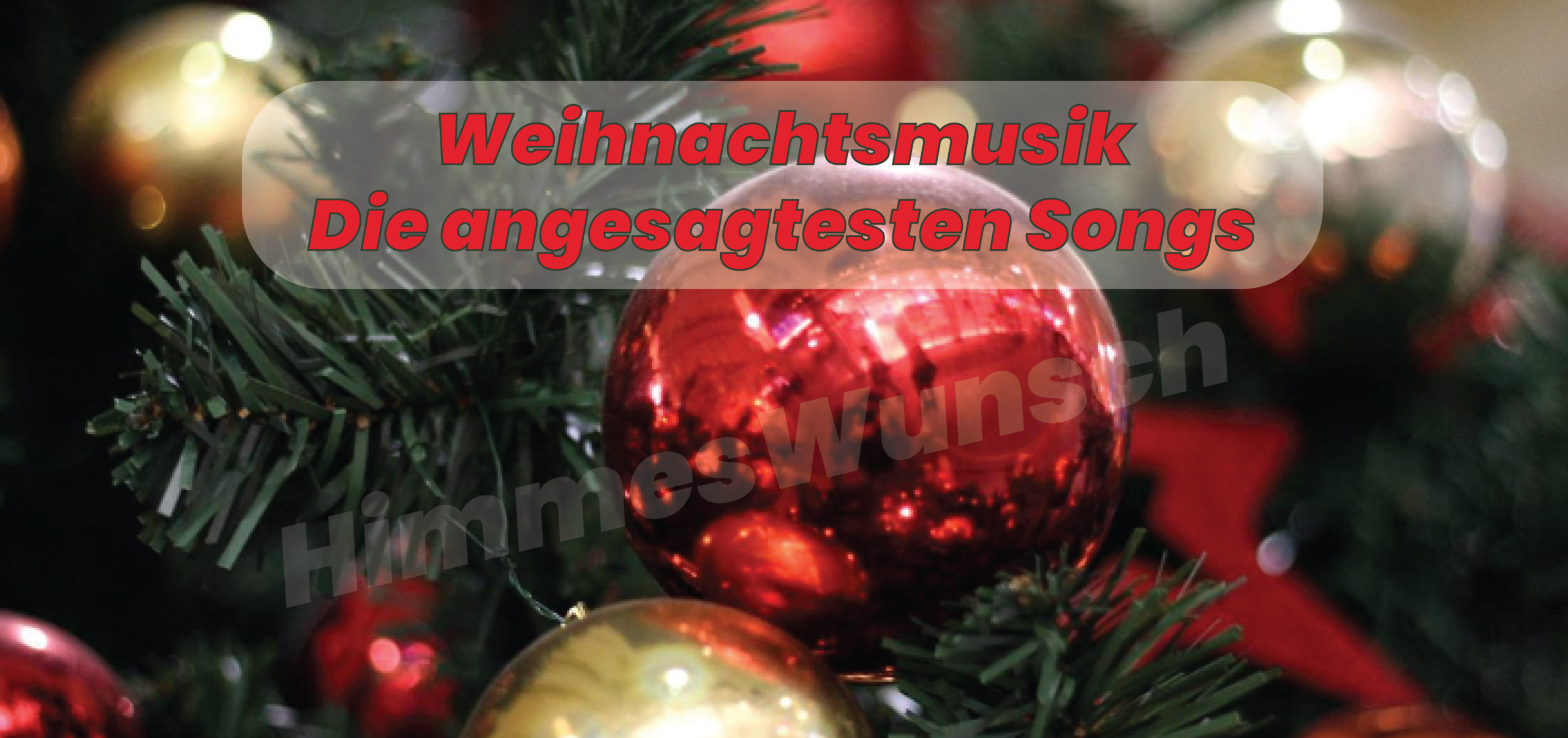Weihnachtsmusik Die angesagtesten Songs
